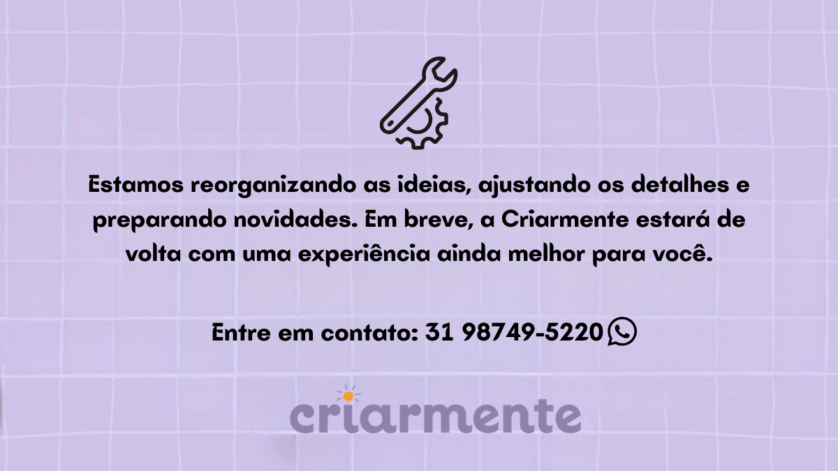 Criarmente em manutenção